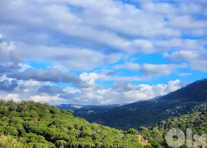 1730 SQM Land in Baabdat, Metn Overlooking the Mountains