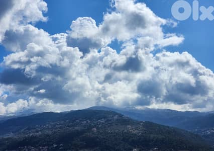 850 SQM Land in Ouyoun Broumana, Metn Overlooking the Mountains