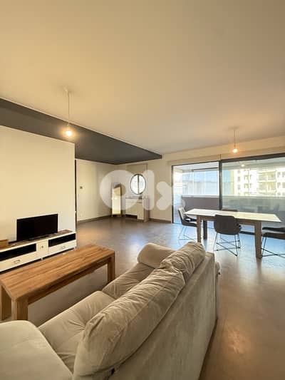 Furnished apartment for rent in a nice building in Achrafieh.
