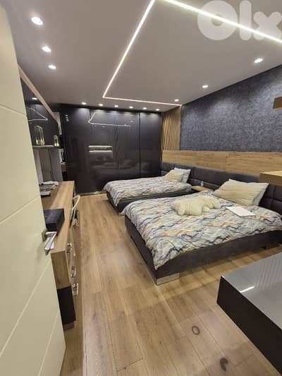 ​Hadath 250m2 Luxury Apt Modern Decor - شقة فخمة الحدث ٢٥٠م