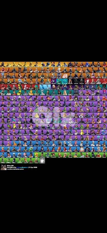 Fortnite account for sale 0