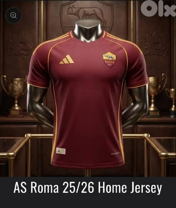 As roma jeyrsey 0