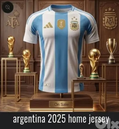Argentine world cup jersey
