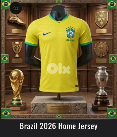 Brazil world cup jersey