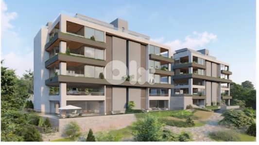 Apartment for sale in Beit El Chaar/ Under construction/ Garden