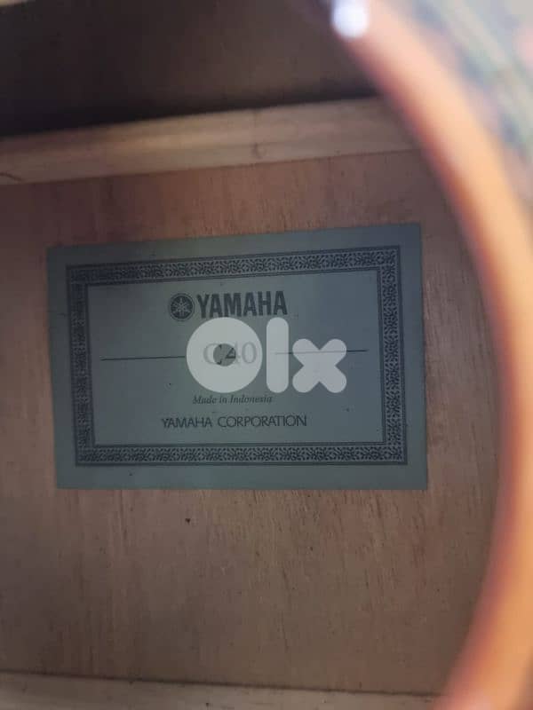 guitar Yamaha c40 2