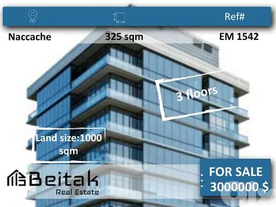 Building for sale مبنى مع ارض للبيع