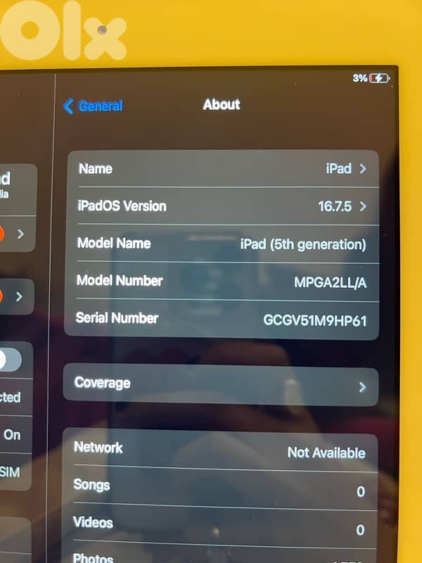 Ipad 5th generation 0