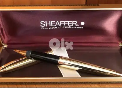 Vintage 70’s SHEAFFER new Gold plated 14ct. Nib Fountain Pen غير مستعمل