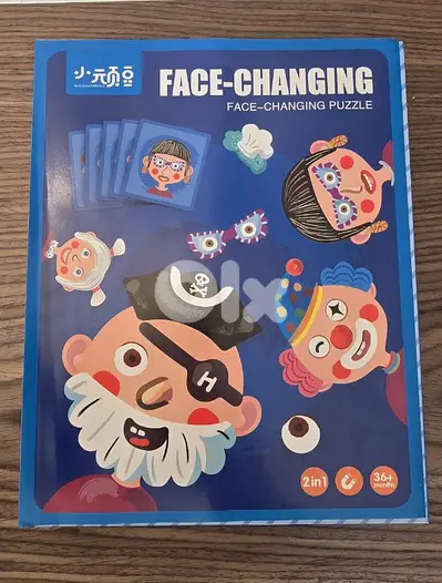 face changing kids toy