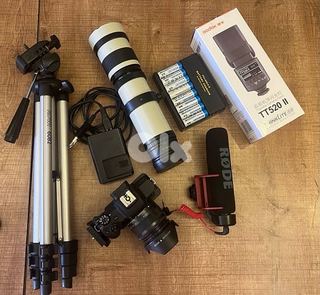 كاميرا canon m50 with all accessories 0
