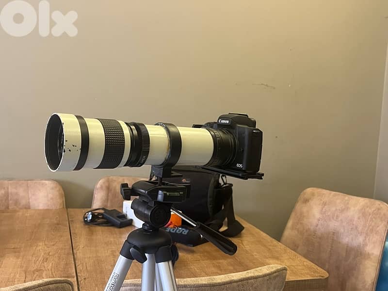كاميرا canon m50 with all accessories 4
