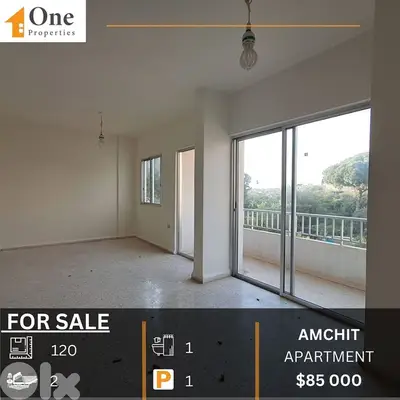 APARTMENT FOR SALE IN AMCHIT JBEIL