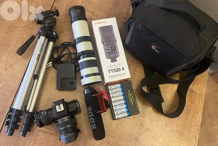 camera m50 with all accessories very clean