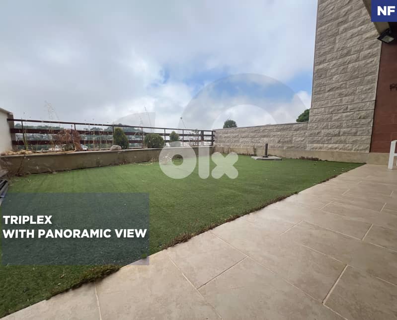 TRIPLEX/PANORAMIC VIEW/TERRACE/فيطرون/Faitroun, Keserouan/ REF#NF01807 0