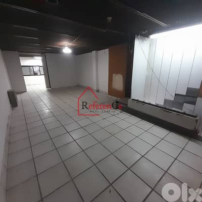 Duplex shop in Zalka for rent محل دوبلكس للإيجار في الزلقا