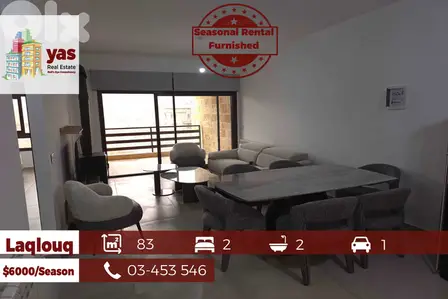 Laqlouq 83 m² | Brand new | Fully Equipped | Furnished Chalet | Rent|