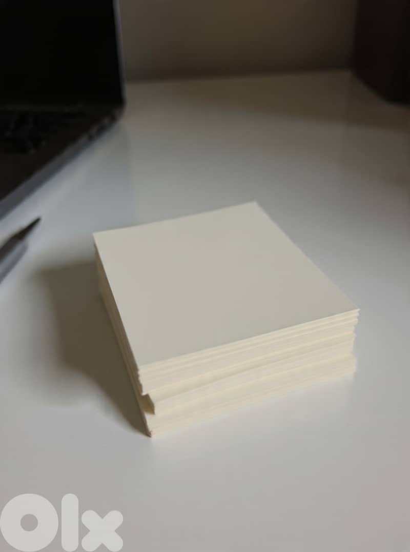 500 note sheets 7.5 x 8.5cm 0