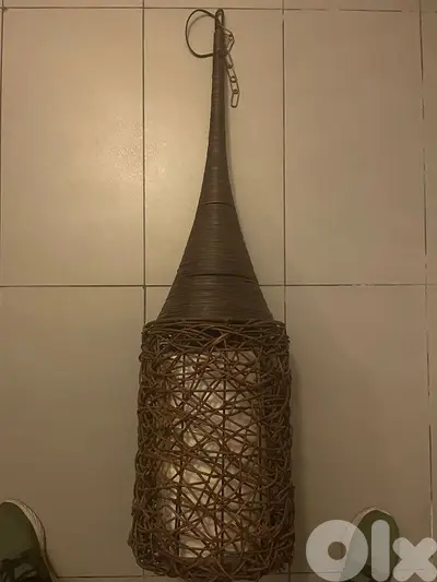 3 hanging exotic lamps