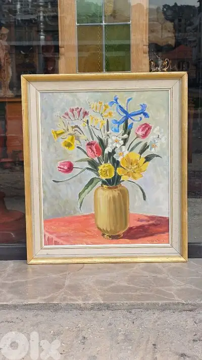 لوحة رسم زيتي اوروبية