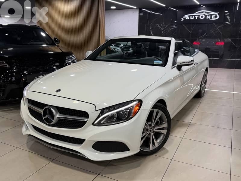 2018 Mercedes-Benz C300 Cabriolet (CLEANCARFAX) 0