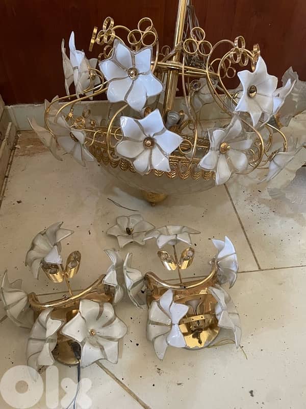 Antique Copper Chandeliers 4