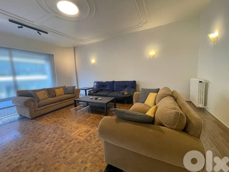 Apartment for rent in Achrafieh | Golden Area | Spacious | Huge Balcon 0
