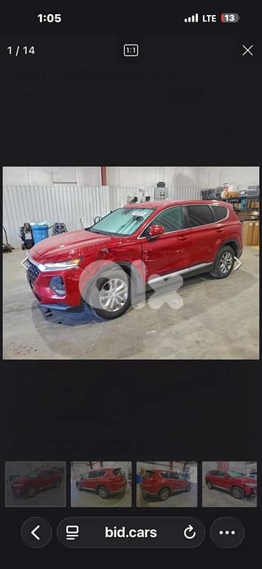 Hyundai Santa Fe 2019, مجمرك خالص، 81/882165