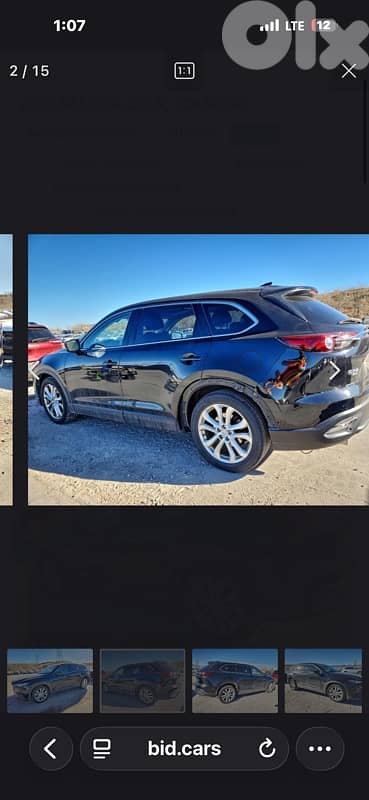 Mazda CX-9 2018 4wl, grand touring, مجمرك خالص، 81/882165