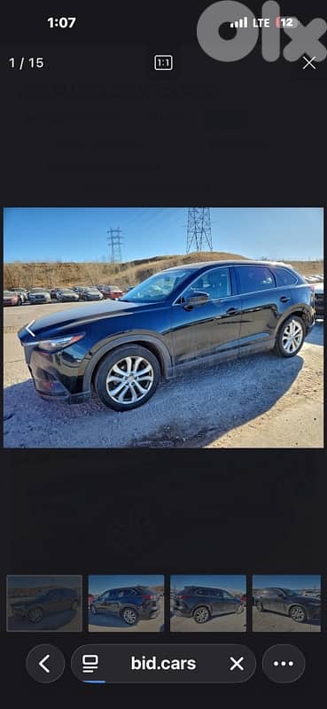 Mazda CX-9 2018 4wl, grand touring, مجمرك خالص، 81/882165