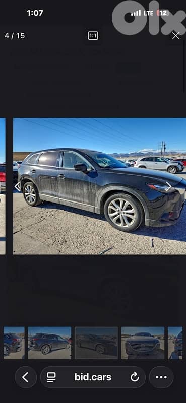 Mazda CX-9 2018 4wl, grand touring, مجمرك خالص، 81/882165