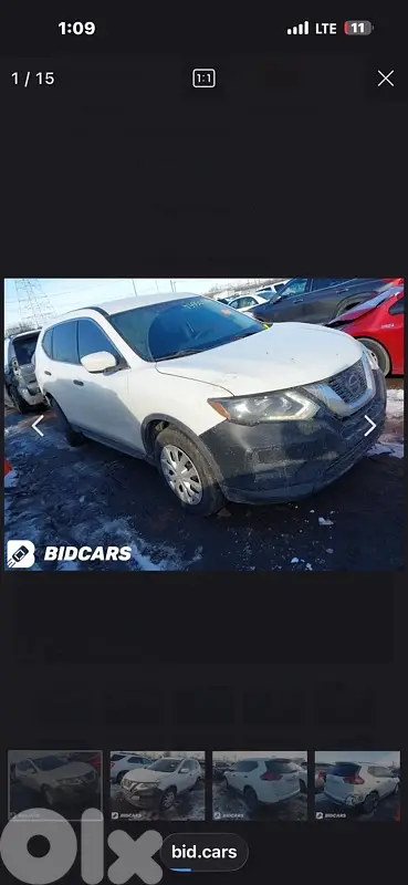 Nissan Rogue 2018 4wl, مجمرك خالص، 81/882165