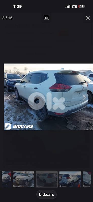 Nissan Rogue 2018 4wl, مجمرك خالص، 81/882165