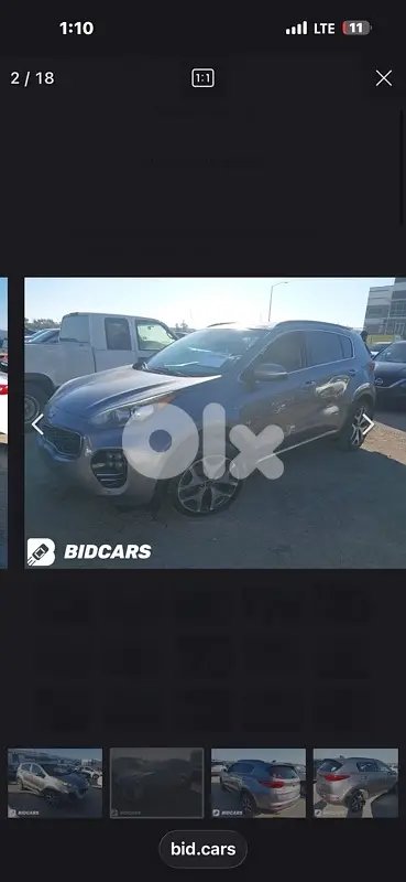 Kia Sportage 2018 SX 4wl,مجمرك خالص، 81/882165