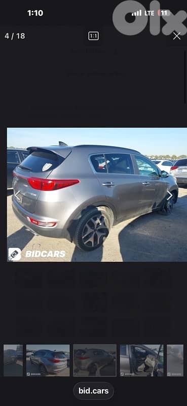 Kia Sportage 2018 SX 4wl,مجمرك خالص، 81/882165