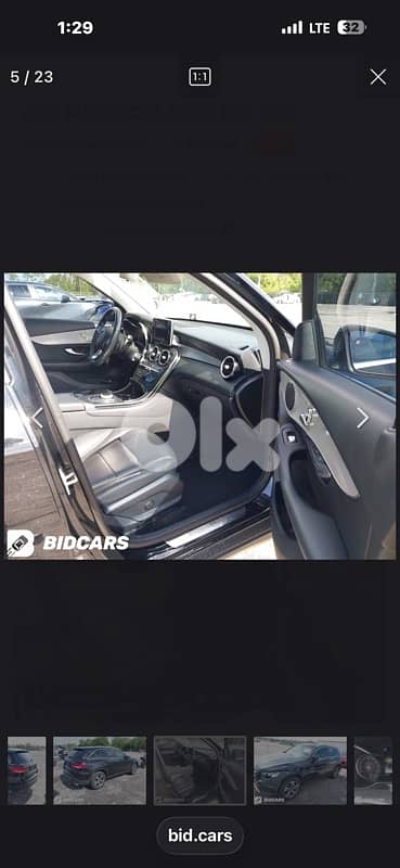 MERCEDES GLC300 2019, مجمرك خالص، 81/882165