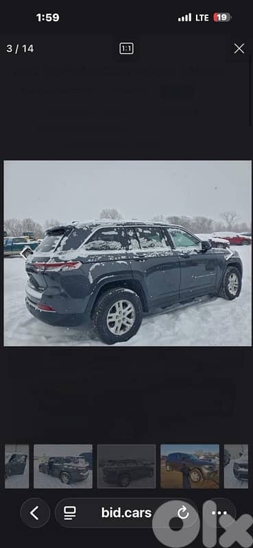 Jeep Grand Cherokee 2022, مجمرك خالص، 81/882165