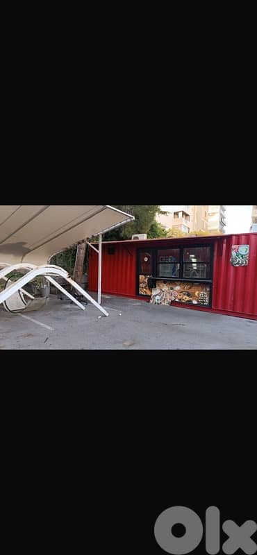 container restaurant +equipments 0