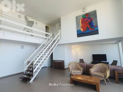 Duplex with Terrace For RENT In Ain Saadeh دوبلكس للإيجار #GS