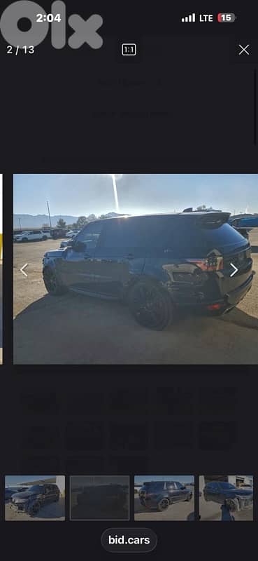 RANGE ROVER SPORT 2019 HST NEW MOTER, 81/882165, مجمرك خالص