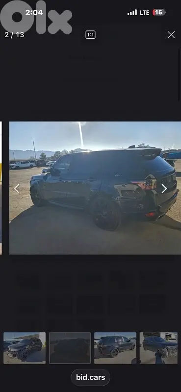 RANGE ROVER SPORT 2019 HST NEW MOTER, 81/882165, مجمرك خالص