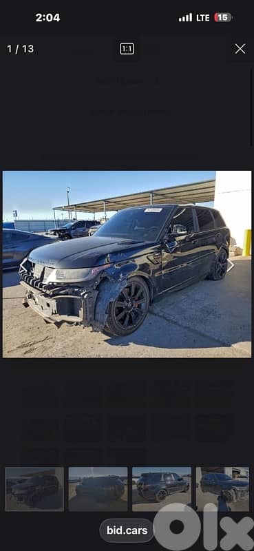 RANGE ROVER SPORT 2019 HST NEW MOTER, 81/882165, مجمرك خالص