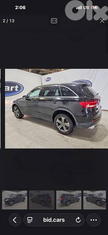 MERCEDES GLC300 2018, 81/882165, مجمرك خالص