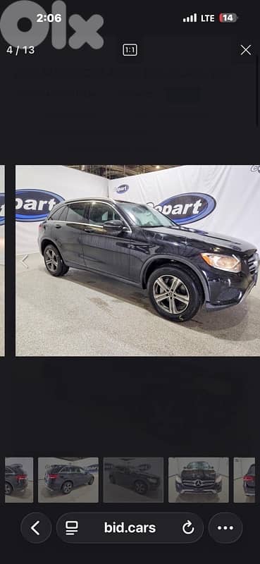 MERCEDES GLC300 2018, 81/882165, مجمرك خالص