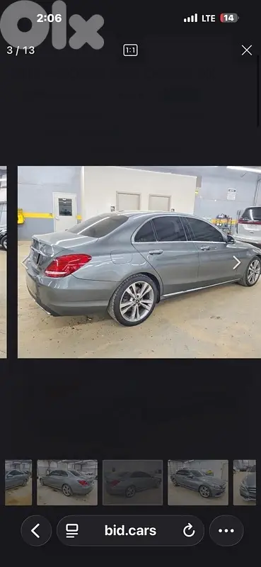 MERCEDES C300 2018, clean, 81/882165, مجمرك خالص
