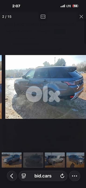 RANGE ROVER SPORT 2019, 81/882165, مجمرك خالص