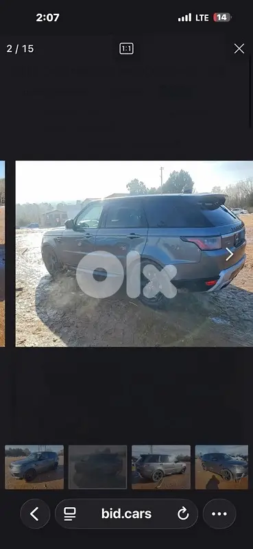 RANGE ROVER SPORT 2019, 81/882165, مجمرك خالص