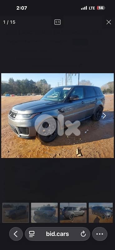 RANGE ROVER SPORT 2019, 81/882165, مجمرك خالص