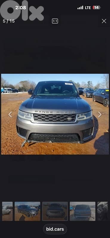 RANGE ROVER SPORT 2019, 81/882165, مجمرك خالص