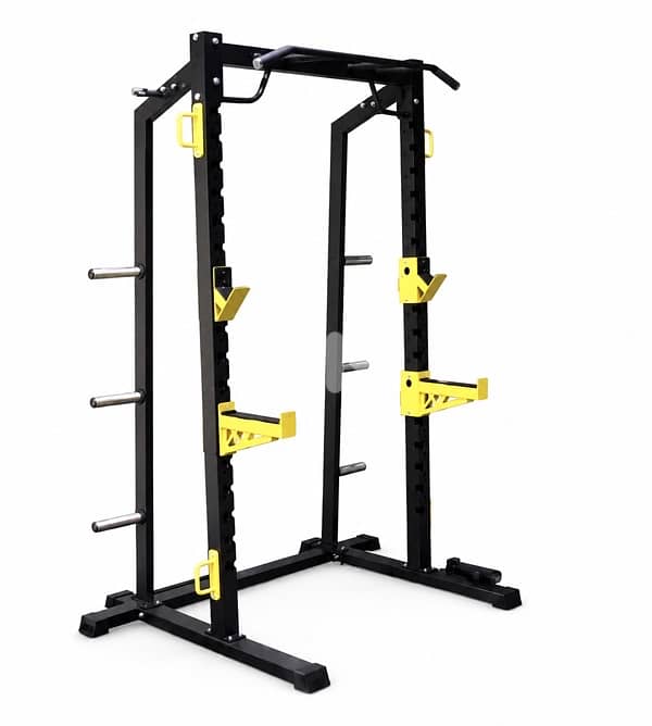Heavy Duty Squat Rack / Power Rack with Pull-Up Bar 0